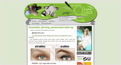 Desktop Screenshot of kosmetika-piercing.cz